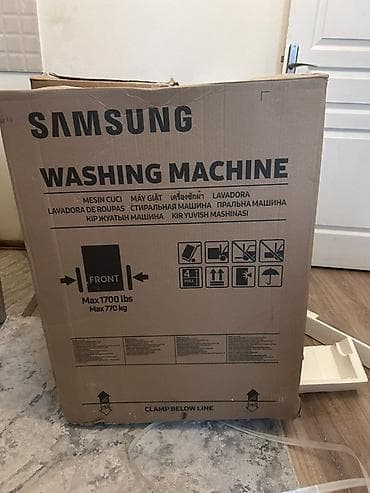 Samsung önyükləməli paltaryuyan maşın - Ön paneldə mexaniki fırlanan — 4