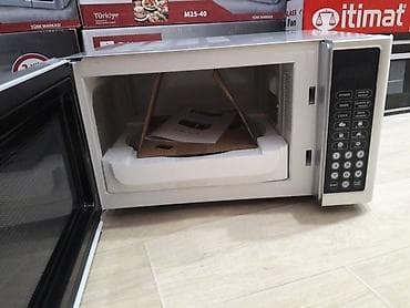 Mikrodalğalı soba Silver, Ayrıca dayanan, Mikrodalğalar ilə, rəng - Boz, Yeni — 2