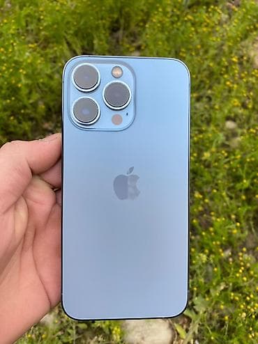 IPhone 13 Pro, 256 GB, Blue Titanium, Simsiz şarj, Face ID