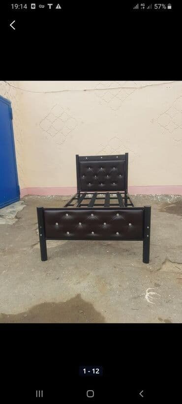 Çarpayılar: Yeni, Təknəfərlik çarpayı, Bazalı, Matras ilə, Siyirməsiz, Azərbaycan — 19