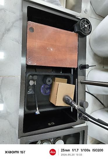 lovhe satisi: Düzbucaqlı Mətbəx çanağı, Şkafsız, Paslanmaz polad — 1