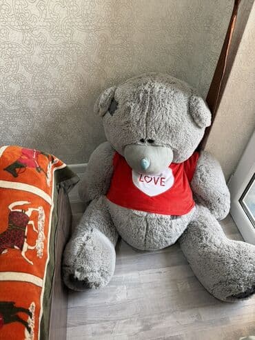 Oyuncaqlar: Böyük ölçülü plyüș ayı oyuncaqları İkisi bir yerdə 85 manat - — 1