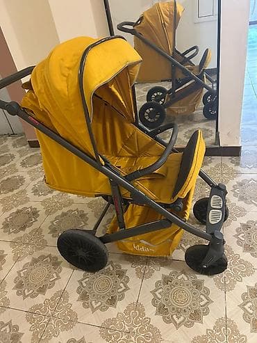 Коляски: Классическая прогулочная коляска, Kidilo — 2