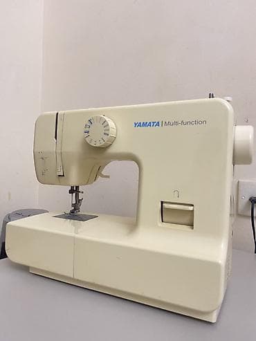 ev masin: Tikiş maşını Yamata, İşlənmiş,Elektromexaniki, Ünvandan götürmə, Ödənişli çatdırılma — 3