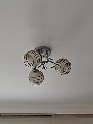 saxta baba geyimi: Çılçıraq, 5 lampa — 3