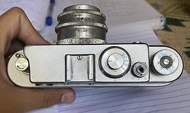 sumqa: Zorkiy-4 film fotoaparatı - 35 mm məxməri lent üçün telemetrik — 4
