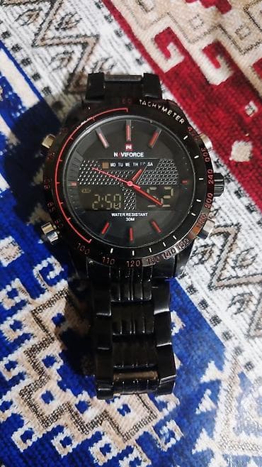 st moda: Qol saatı, NaviForce, rəng - Qara — 1