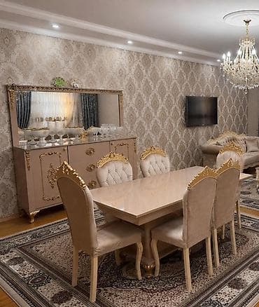 salon masa: İşlənmiş, Komod, Masa və oturacaqlar — 1