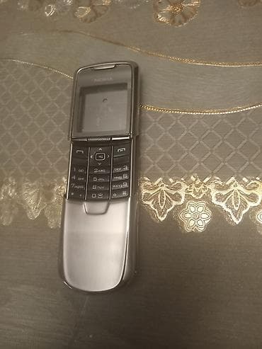 nokia telfon: Nokia 8 Sirocco, rəng - Gümüşü, Düyməli — 1