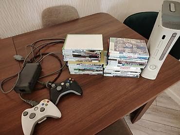 xbox 360 freeboot купить: Xbox 360 oyun konsolu paketi Dəst: - Xbox 360 konsolu (ağ rəng) - 2 — 1