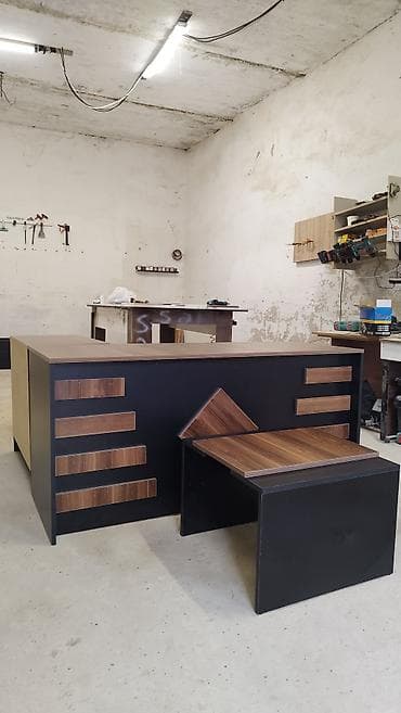 Ofis masaları: ✅Stokda: 7 ədəd var ✅Yenidir! qiymət real öz qiymətidir! — 2