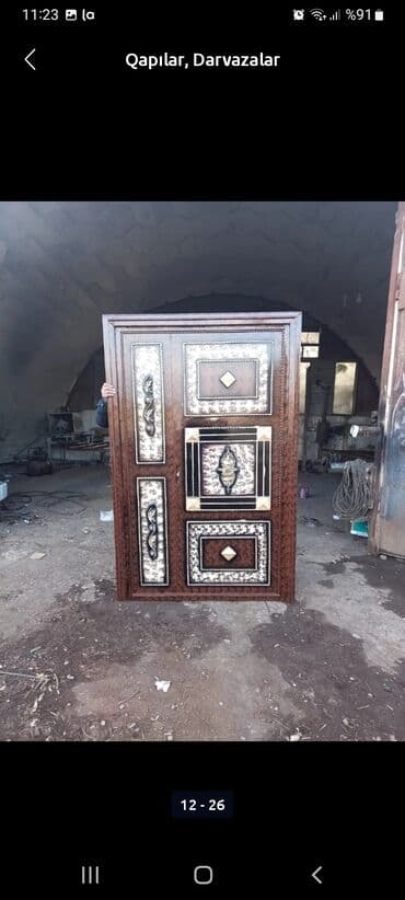 Bərkidici məhsullar: Yeni Giriş qapısı Zamok və çərçivə ilə, Zəmanətli, Pulsuz quraşdırma, Pulsuz çatdırılma — 6