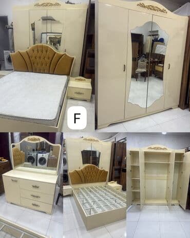 Otaq bitkiləri: ‼️ Təcili Satılır ‼️ Yataq desti 580 manat.Olcu dolab E 191 /H 225/D — 1