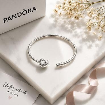 bil: Pandora, orijinal Pandora, Pandora Moments, 925 gümüş, Pandora qolbaq — 3
