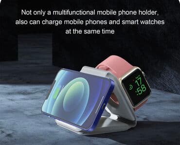 zaryatqa aparatı: Simsiz şarj cihazı Apple, 15 Vt, Yeni — 1