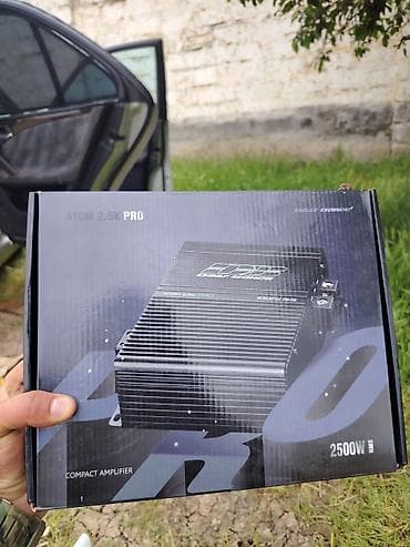 bt speaker: Deaf Bonce ATOM 2.5K PRO – avtomobil üçün kompakt monoblok — 4
