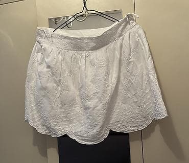 ZARA Ağ rəngli, naxışlı ətək . tezedir lalafo.az -da ZARA Ağ rəngli, naxışlı ətək . tezedir