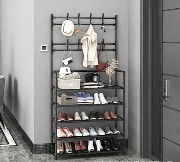 ayı dərisi: Yeni model Ayaqqabı dolabı Asilqanla bərabər Eni 60sm Hündürlüyü 145sm — 2