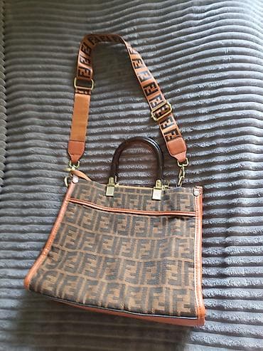 Skanerlər: Original FENDİ Brendının Gözəl keyfiyyətli rahat davamlı çanta, ideal — 2