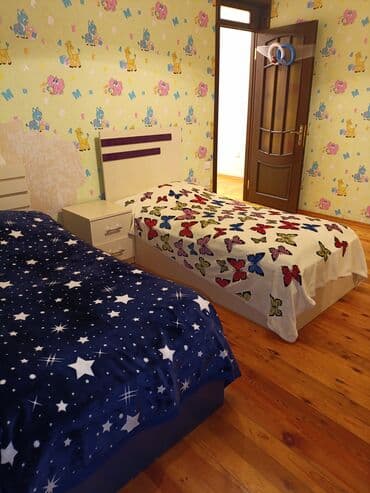 Günlük kirayə mənzillər: Binə savxozda,160nomrəli marşurutun axırıncı dayanacaginda,5sotun — 3