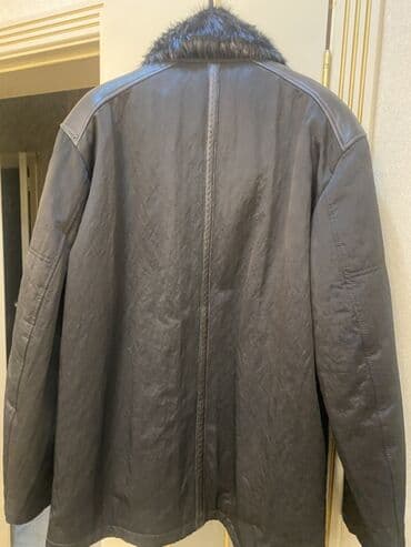 uzun kurtkalar kişi ucun: Kurtka, Dəri, Qış — 4