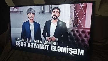 32 diaqonal tv: 119 diaqonal Samsunq Smart tv. İDEAL VƏZİYYƏTDƏ. 43t5300 modeli — 2