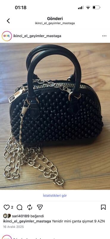 Kişi ayaqqabıları: Əl çantası, Yeni — 2