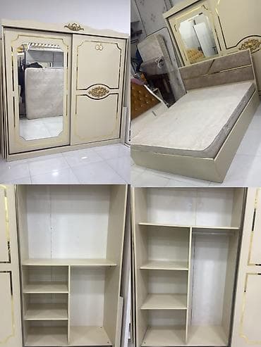 Taxt dolab birlikde 490 manat.Olcu dolab E 220/H 225/D 55. Taxt