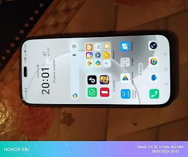 Honor 400 Lite, 256 GB, rəng - Gümüşü, İki sim kartlı