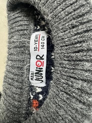 ayaggabı: Uşaq üçün toxunma yun sviter - Brend: Maxi Junior - Ölçü: 10 yaş / — 2