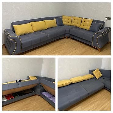 divan satisi: Künc divan, İşlənmiş, Açılan, Bazalı, Parça, Çatdırılma yoxdur — 1