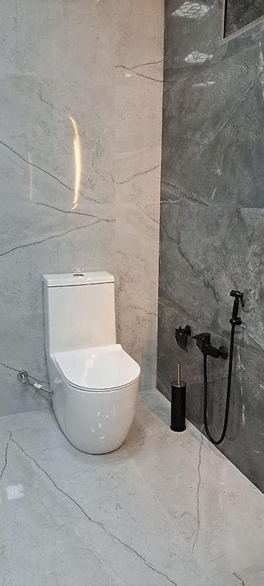 divar rəfi: Müasir vann otağı mebelləri və sanitariya avadanlıqları dəsti - Asma — 2