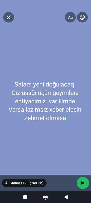 Gündəlik şalvarlar, Qız üçün, 0 - 3 ay