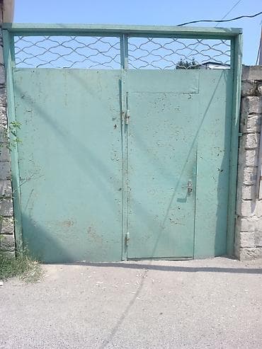 qapi taxta: Metal darvaza və piyada qapısı dəsti - Material: polad/metal təbəqə — 4