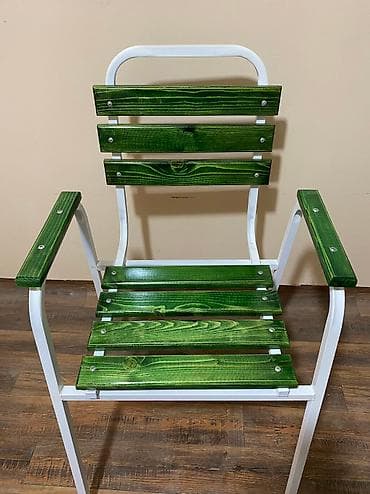 bağ ucun mebel: Yeni, Sadə stul, Taxta, Azərbaycan — 1