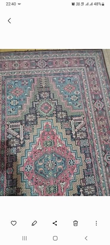 Xalça – klassik Şərq naxışlı - Tərkib: toxunma xalça (material