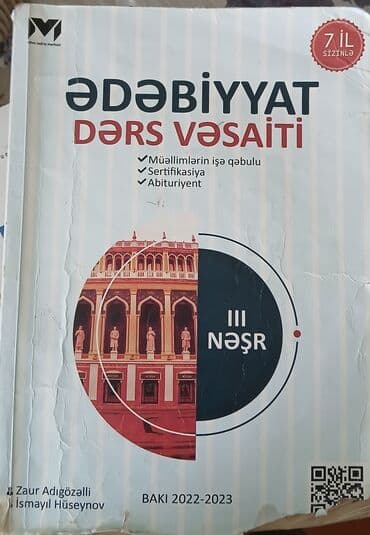 7 ci sinif fizika kitabı yüklə pdf: Ədəbiyyat 11-ci sinif, 2022 il — 1