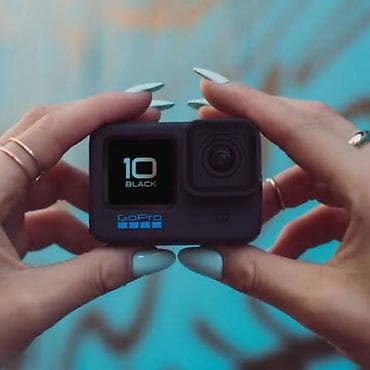 GoPro HERO10 Black action kamera - GP2 prosessoru ilə sürətli
