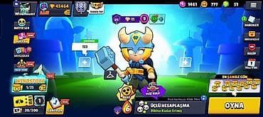 bal: Brawl Stars hesabı – yüksək inkişaf etmiş profil - Kupa yolu: 45.464 — 5