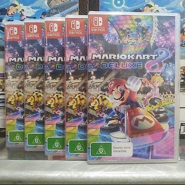 nini: Məhsul: Nintendo Switch üçün Mario Kart 8 Deluxe (fiziki oyun — 1
