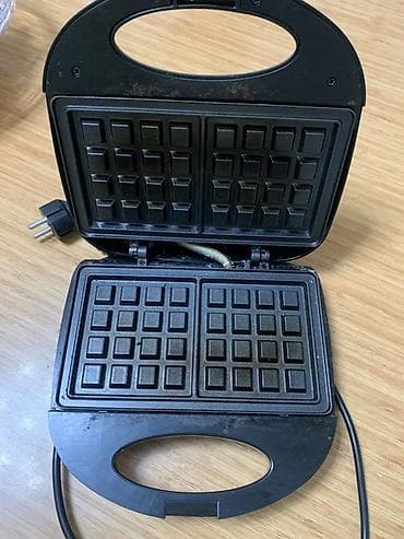 e 72: Sonifer vafli aparat - İki bölməli vafli qəlibi: kvadrat formalı — 2