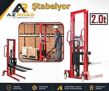 cengel: Ştabelyor Transpalet. Transpalet Hidravlik əl ilə. Yükləmə qabiliyyəti — 1