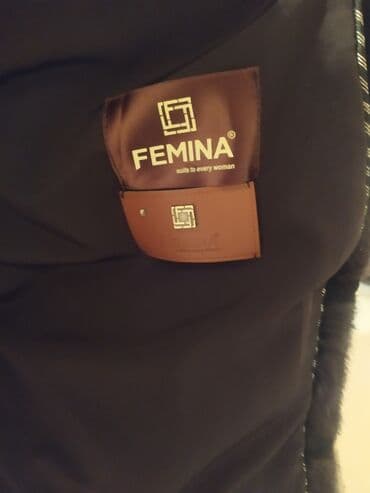 женские шубы итальянского производства: Qadın xəz paltosu – FEMINA - Brend: FEMINA (etiket daxilində) - Rəng — 4