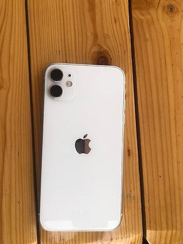 15 pro maxs: IPhone 11, 128 GB, Ağ, Face ID — 3