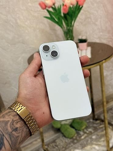 iphone xr: IPhone 15, 128 GB, Ağ, Face ID — 2