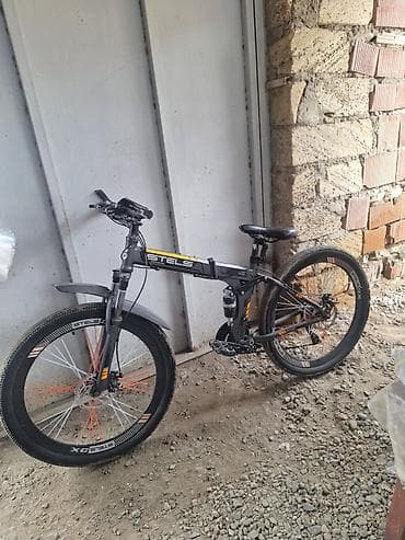 velocruz velosiped: Stels qatlanan dağ velosipedi - Qatlanabilən alüminium tipli gövdə — 1