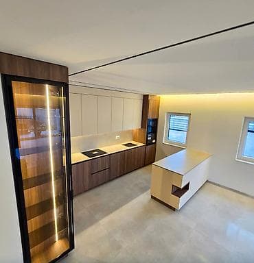 mini sauna: Sifarişlə mətbəx dəsti, Özü çəkən petlələr, Mat laminat, Kredit yoxdur, Pulsuz çatdırılma — 1