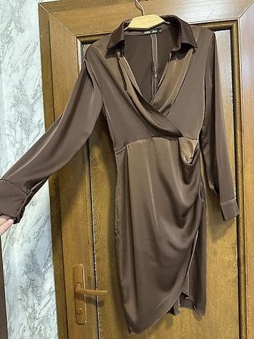 qadın jaketi: Gündəlik don, Midi, S — 4