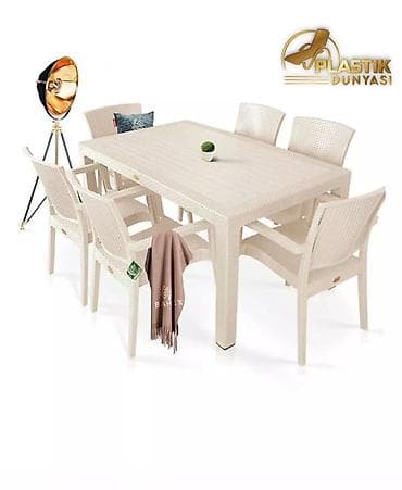 Türkiyə istehsalı🇹🇷
Rattan masa oturacaq dəsti (kapuçino rəngi)