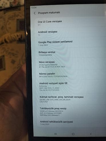 xiaomi modem 4a: Samsung Galaxy Tab A (2019) planşet Xüsusiyyətlər: - 8.0 düym TFT — 5